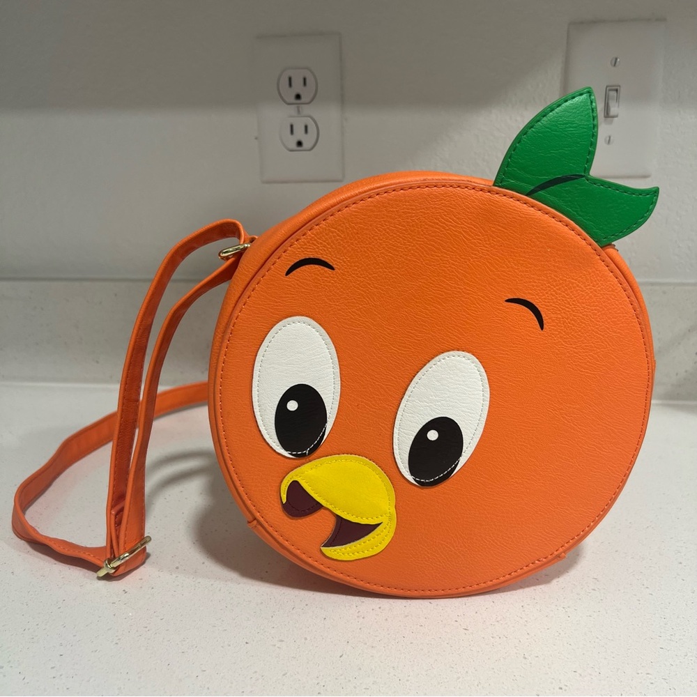 Rare Disney Loungefly Orange Bird Crossbody Bag